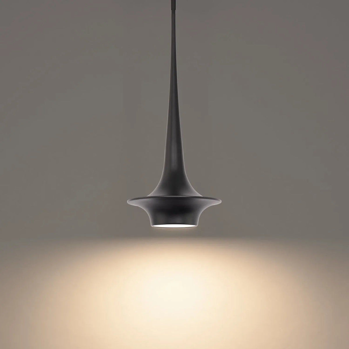 Modern Forms - Hugo LED Mini Pendant - PD-20324-BK | Montreal Lighting & Hardware