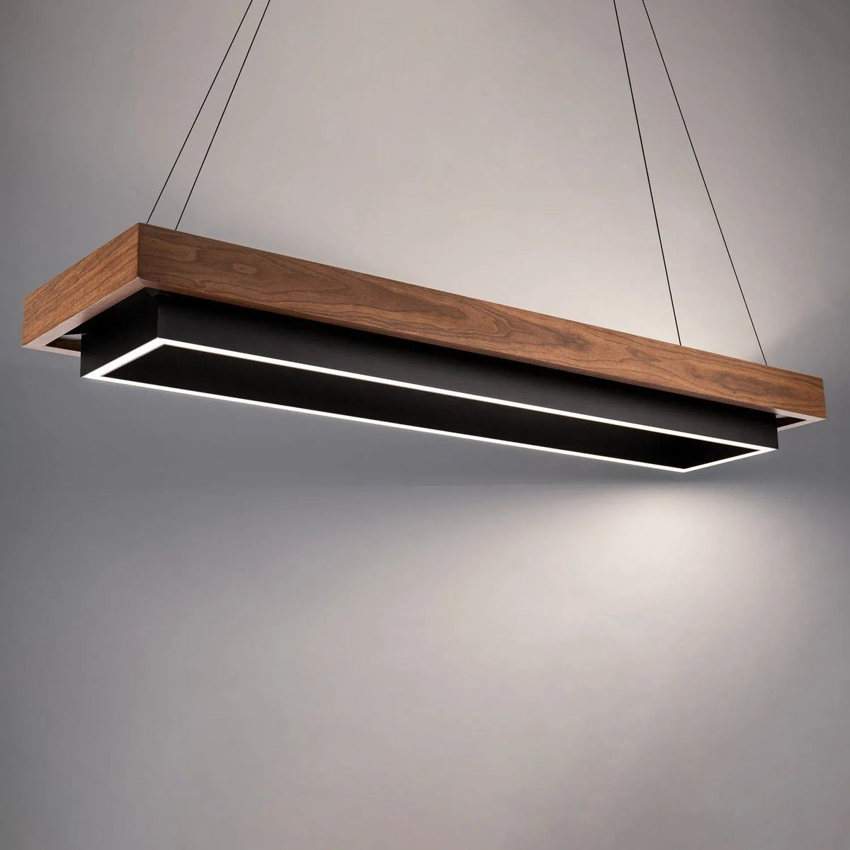 Modern Forms - Hustler LED Linear Pendant - PD-70354-BK/DW | Montreal Lighting & Hardware