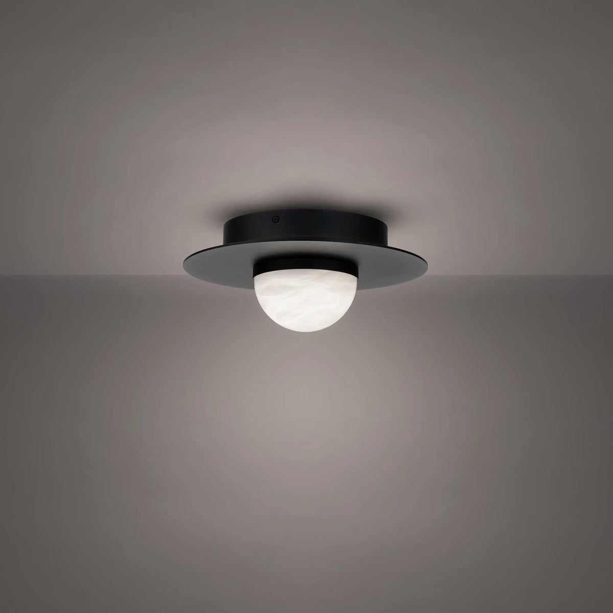 Modern Forms - Landed LED Flush Mount - FM-16412-BK | Montreal Lighting & Hardware