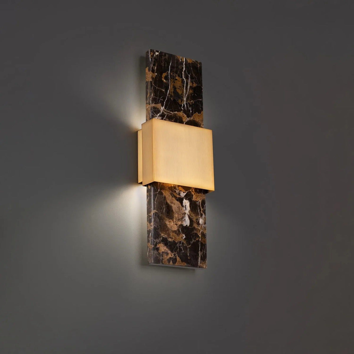 Modern Forms - Mercer LED Wall Sconce - WS-50324-BK/AB | Montreal Lighting & Hardware