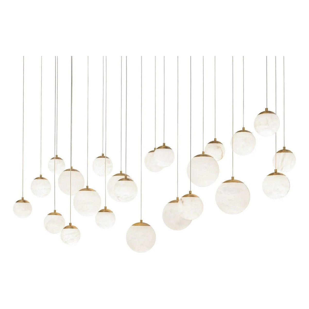 Modern Forms - Pisces LED Linear Pendant - PD-34423L-AB | Montreal Lighting & Hardware