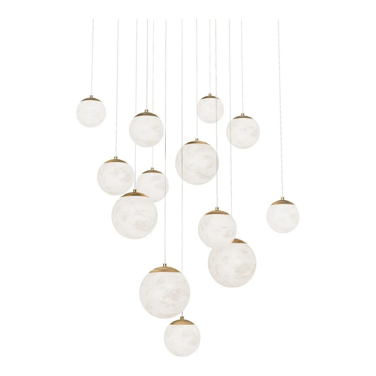 Modern Forms - Pisces LED Pendant - PD-34413S-AB | Montreal Lighting & Hardware