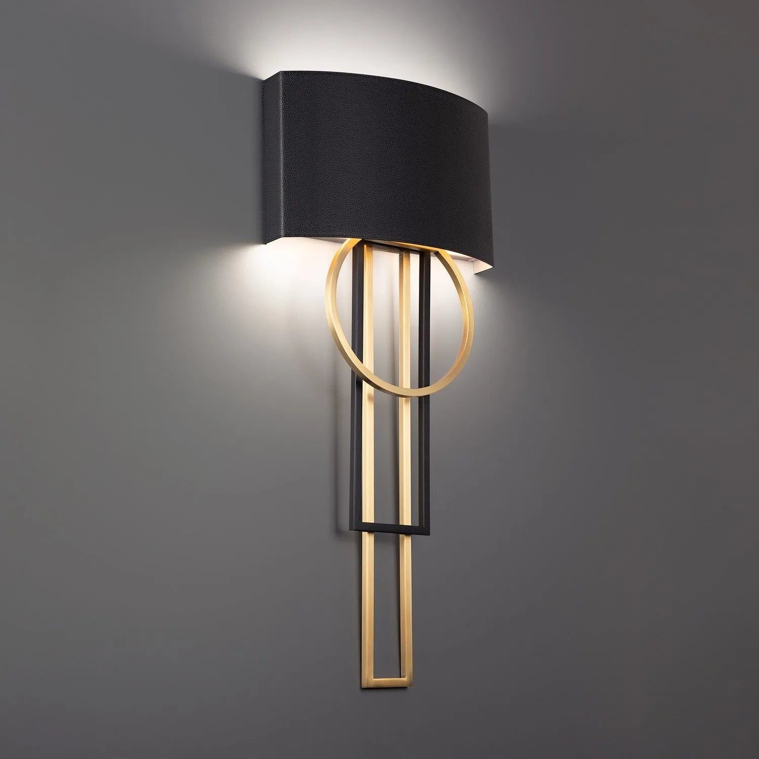 Modern Forms - Sartre LED Wall Sconce - WS-80332-BK/AB | Montreal Lighting & Hardware