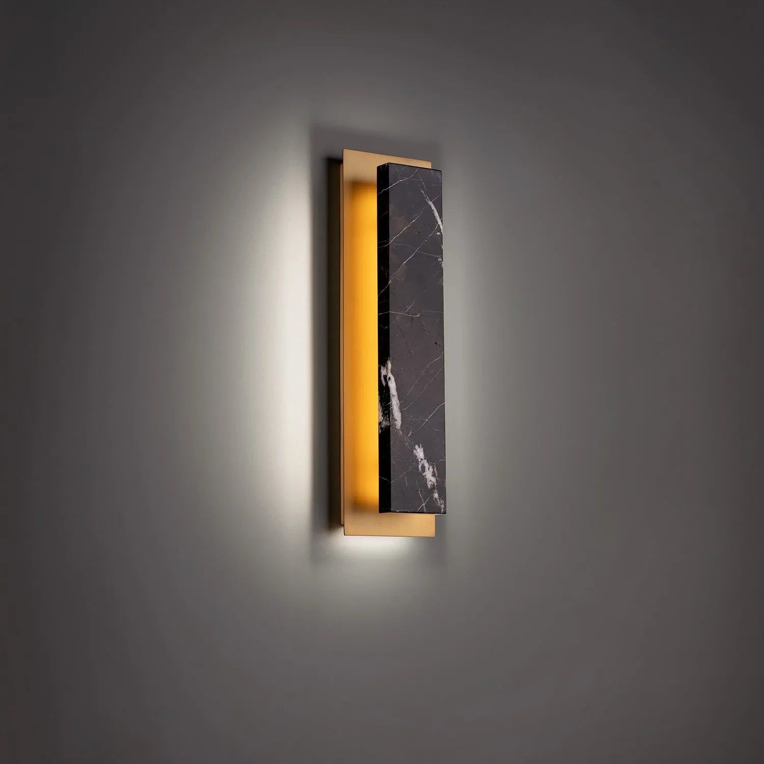 Modern Forms - Zurich LED Wall Sconce - WS-48318-BK/AB | Montreal Lighting & Hardware