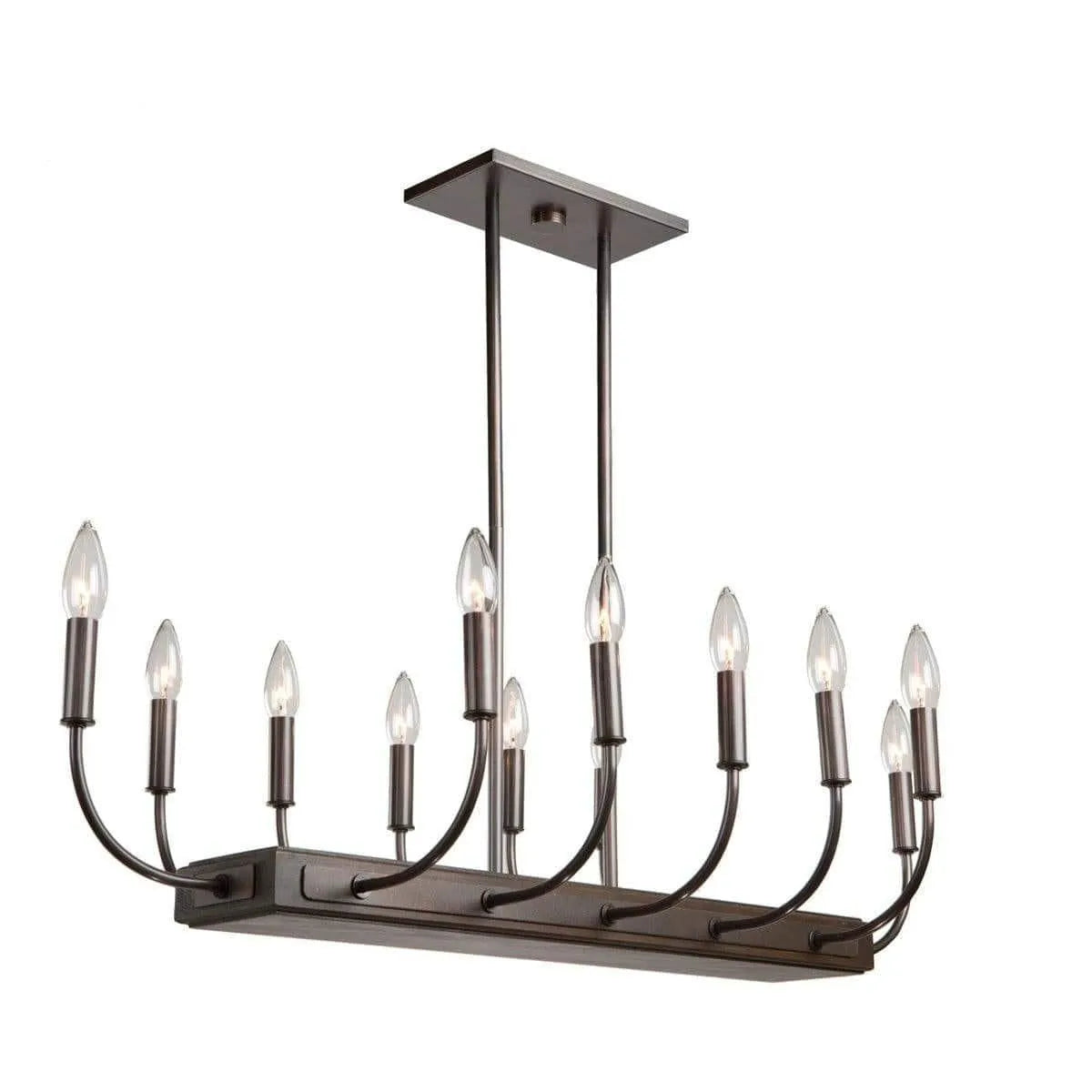 Montreal Lighting & Hardware - Aberdeen 12 Light Island Pendant by Artcraft Lighting - AC11052BU | Montreal Lighting & Hardware