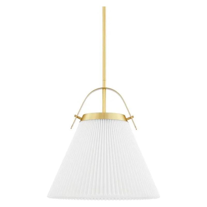 Montreal Lighting & Hardware - Aldridge Pendant by Hudson Valley | QUICK SHIP - 9624-AGB-OS | Montreal Lighting & Hardware