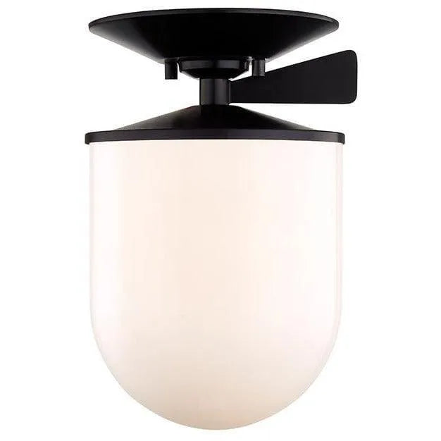 Montreal Lighting & Hardware - Audrey Semi Flush Mount by Mitzi - H214601L-OB | Montreal Lighting & Hardware