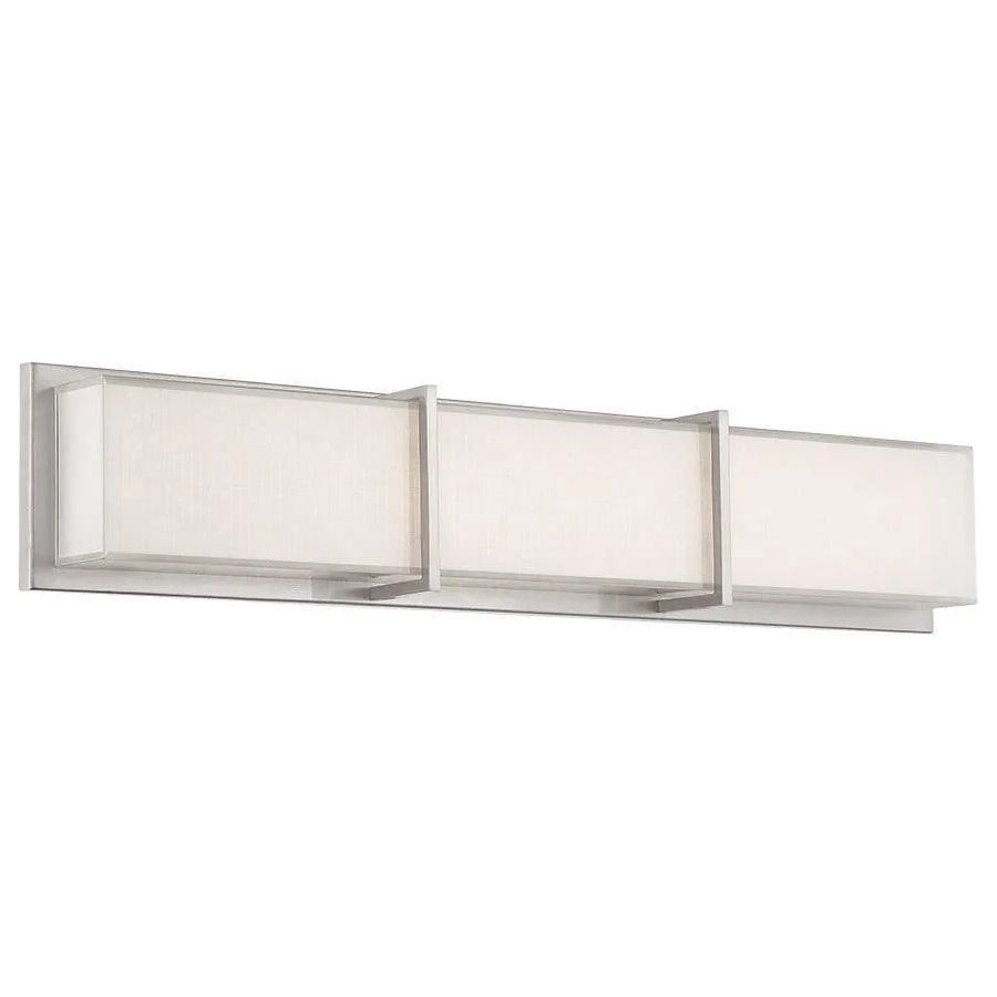 Montreal Lighting & Hardware - Bahn LED Bathroom Vanity by Modern Forms | Open Box - WS-6826-BN-OB | Montreal Lighting & Hardware