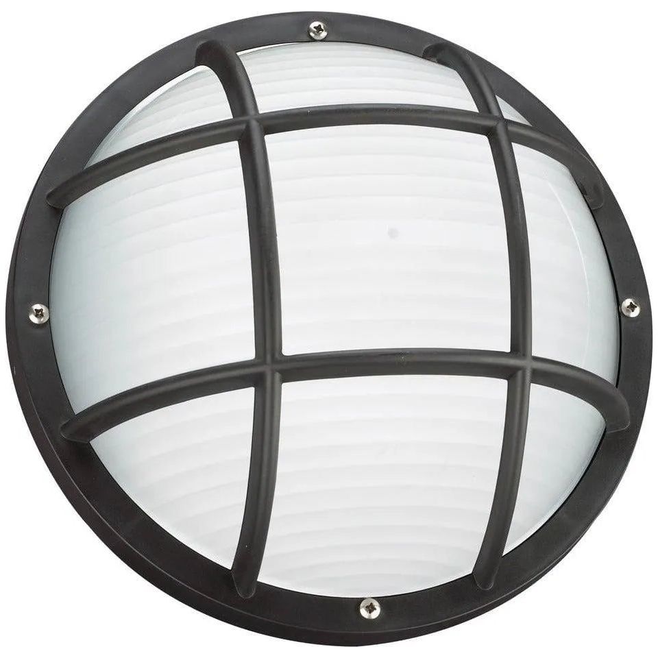 Montreal Lighting & Hardware - Bayside Outdoor Round Caged Marine Light by Generation Lighting | OPEN BOX - 89807-12-OB | Montreal Lighting & Hardware