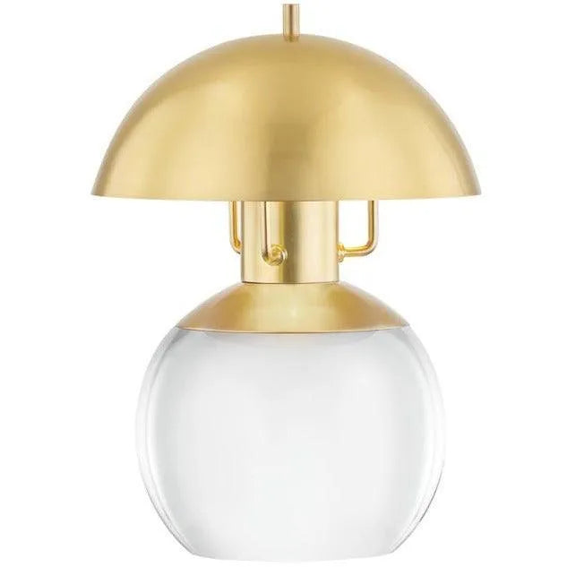 Montreal Lighting & Hardware - Bayside Table Lamp by Hudson Valley Lighting | Clearance - L1510-AGB | Montreal Lighting & Hardware