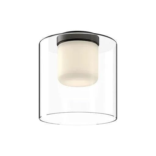 Montreal Lighting & Hardware - Birch LED Flush Mount by Kuzco | OPEN BOX - FM53509-BG/CL-OB | Montreal Lighting & Hardware