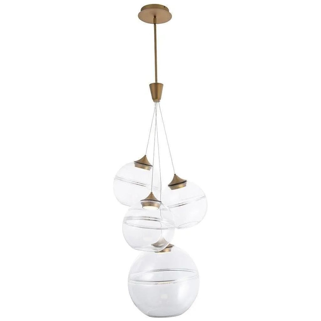 Montreal Lighting & Hardware - Bistro LED Pendant by WAC Lighting | OPEN BOX - PD-20004-AB-OB | Montreal Lighting & Hardware