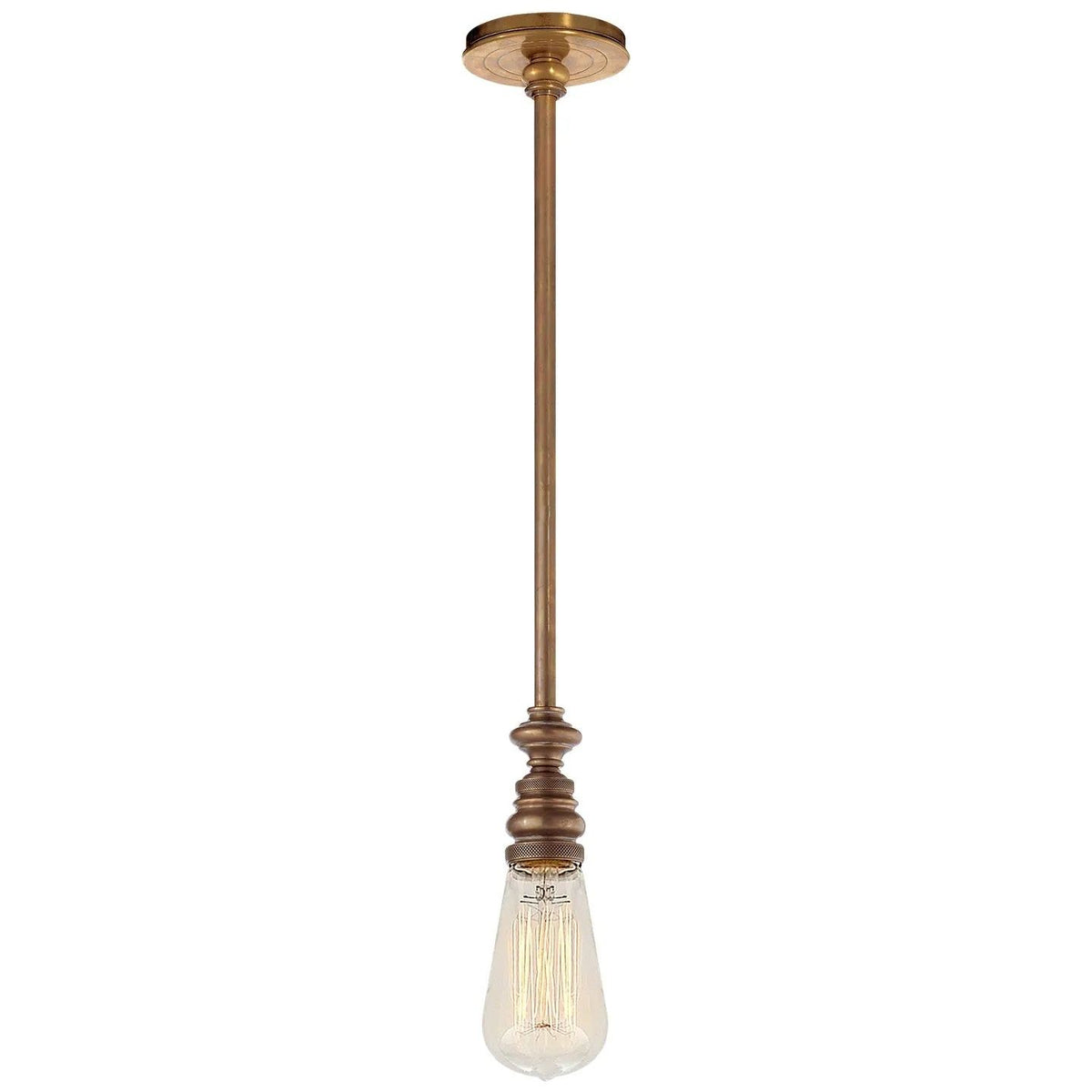 Montreal Lighting & Hardware - Boston Pendant by Visual Comfort Signature | QUICK SHIP - SL 5125HAB-OS | Montreal Lighting & Hardware