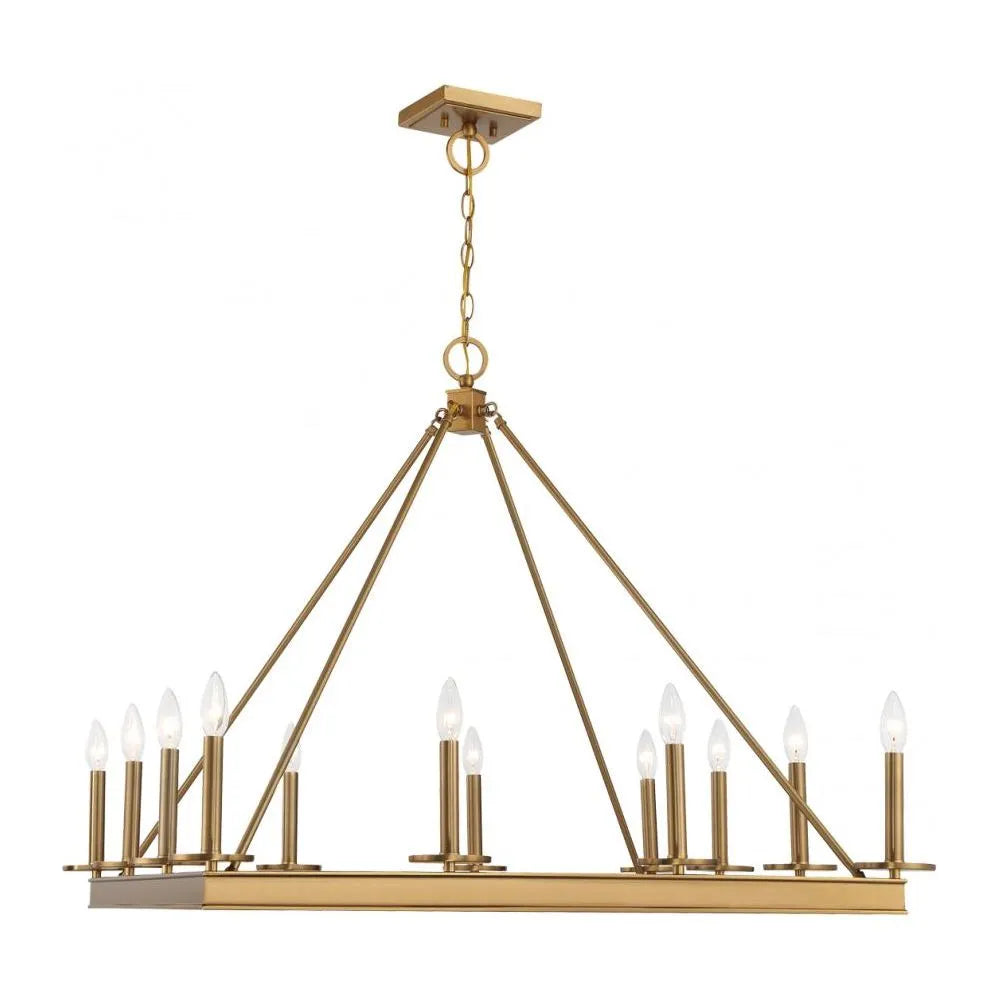 Montreal Lighting & Hardware - Boylston Chandelier by Savoy House Exclusive - V6-L1-2101-12-322 | Montreal Lighting & Hardware