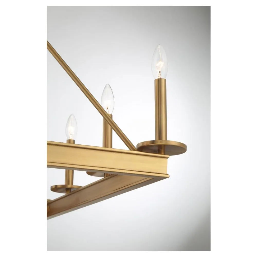 Montreal Lighting & Hardware - Boylston Chandelier by Savoy House Exclusive - V6-L1-2101-12-322 | Montreal Lighting & Hardware