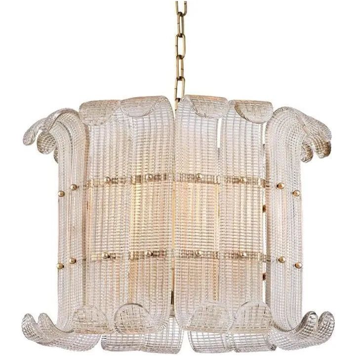 Montreal Lighting & Hardware - Brasher Chandelier by Hudson Valley Lighting | Open Box - 2908-AGB-OB | Montreal Lighting & Hardware