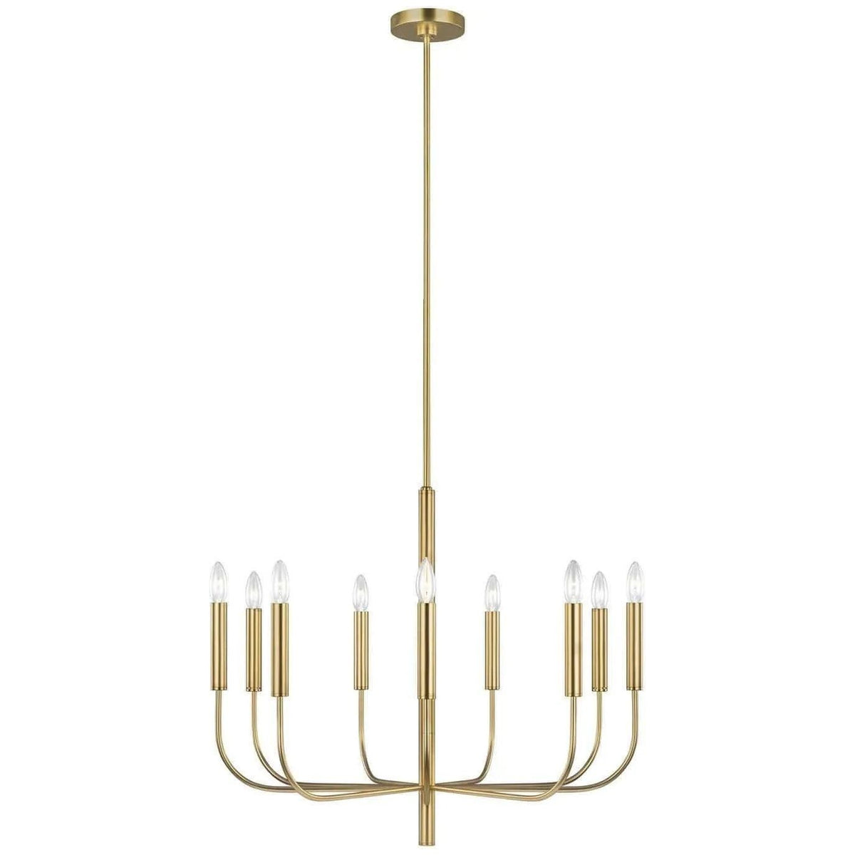 Montreal Lighting & Hardware - Brianna Chandelier by Visual Comfort Studio | QUICK SHIP - EC1009BBS-OS | Montreal Lighting & Hardware