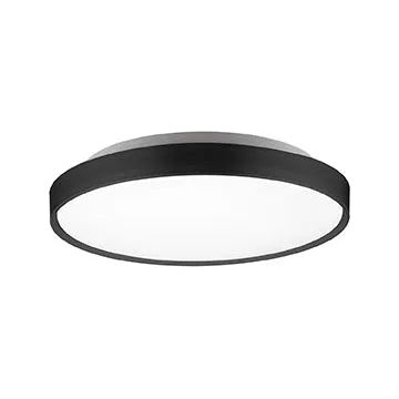 Montreal Lighting & Hardware - Brunswick LED Flush Mount by Kuzco | QUICK SHIP - FM43522-BK-5CCT-OS | Montreal Lighting & Hardware