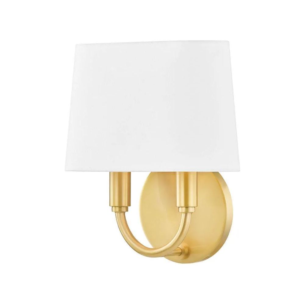 Montreal Lighting & Hardware - Clair Wall Sconce by Mitzi | QUICK SHIP - H497102-AGB-OS | Montreal Lighting & Hardware