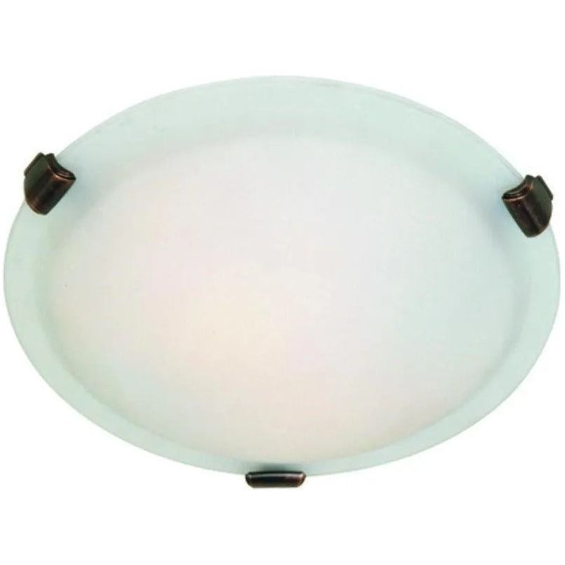 Montreal Lighting & Hardware - Clip Flush Two Light Flush Mount by Artcraft Lighting - AC2354BU | Montreal Lighting & Hardware