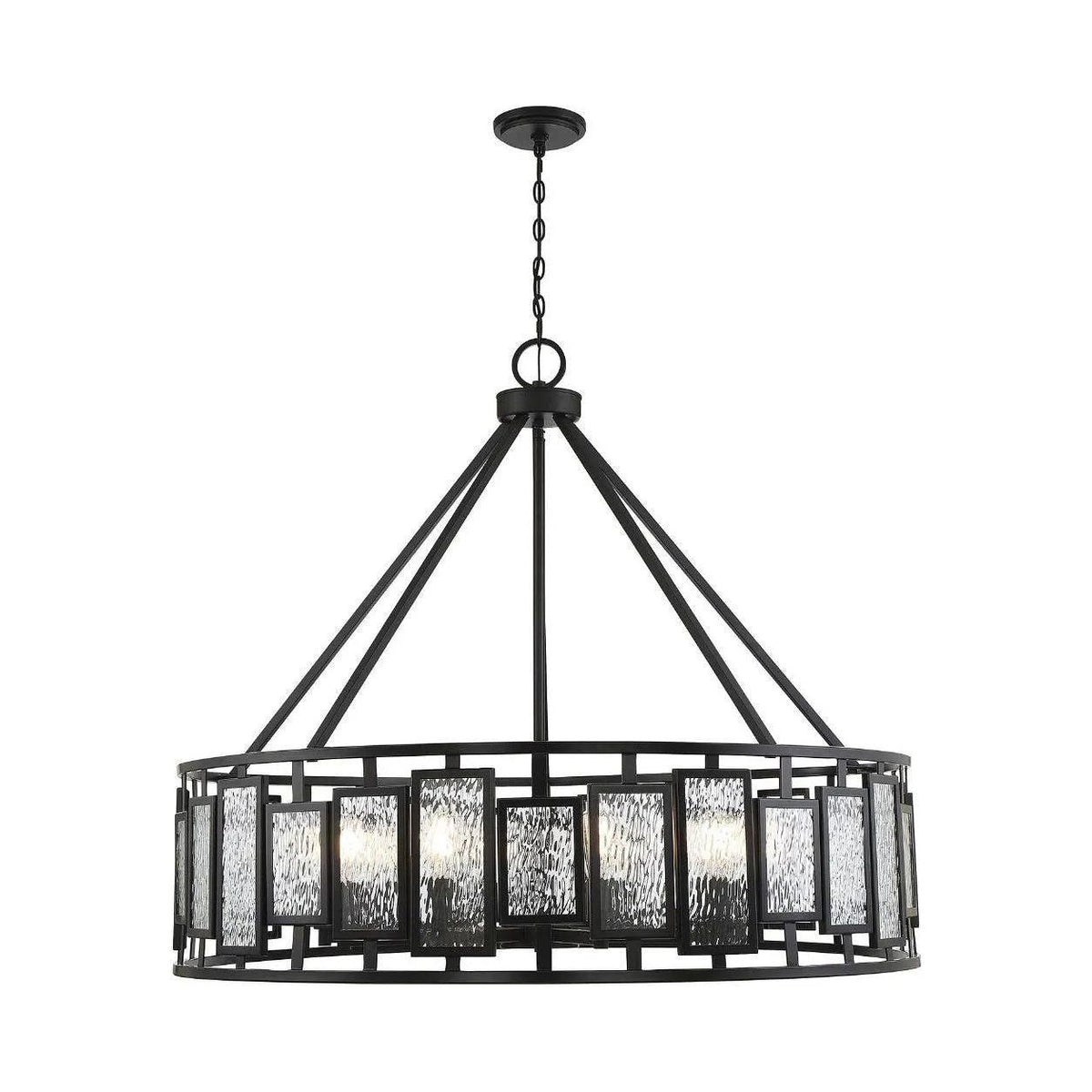 Montreal Lighting & Hardware - Deandre 10-Light Chandelier by Savoy House | QUICK SHIP - 1-1943-10-89-OS | Montreal Lighting & Hardware