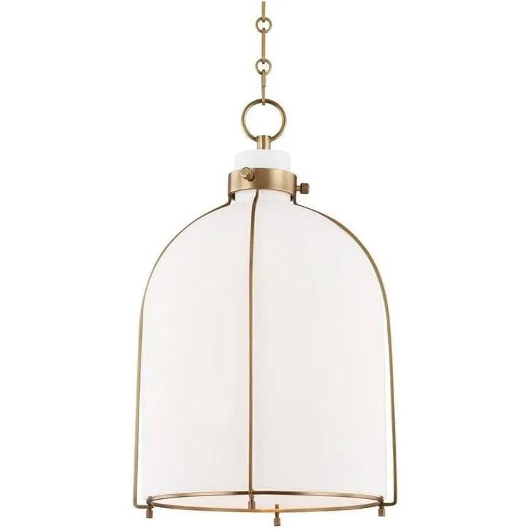 Montreal Lighting & Hardware - Eldridge Pendant by Hudson Valley Lighting | QUICK SHIP - 7314-AGB-OS | Montreal Lighting & Hardware