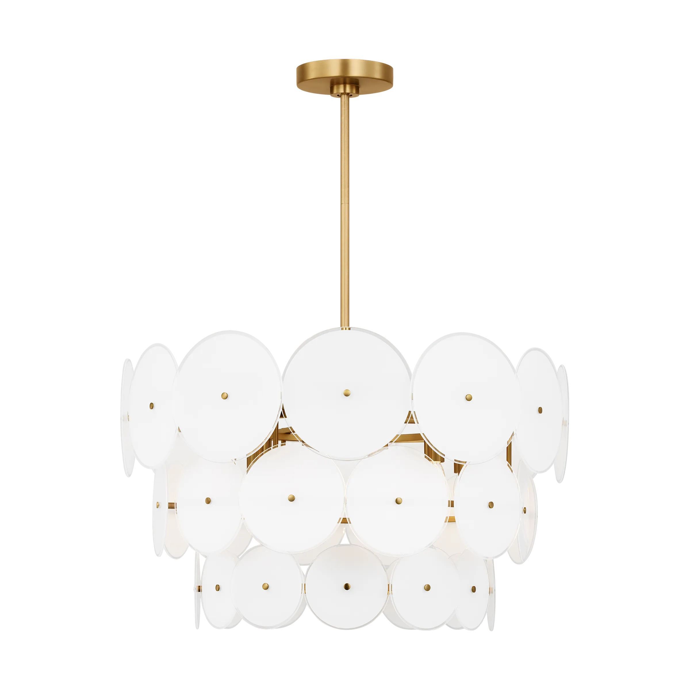 Montreal Lighting & Hardware - Emery Chandelier by Visual Comfort Studio | QUICK SHIP - KSC10912BBS-OS | Montreal Lighting & Hardware