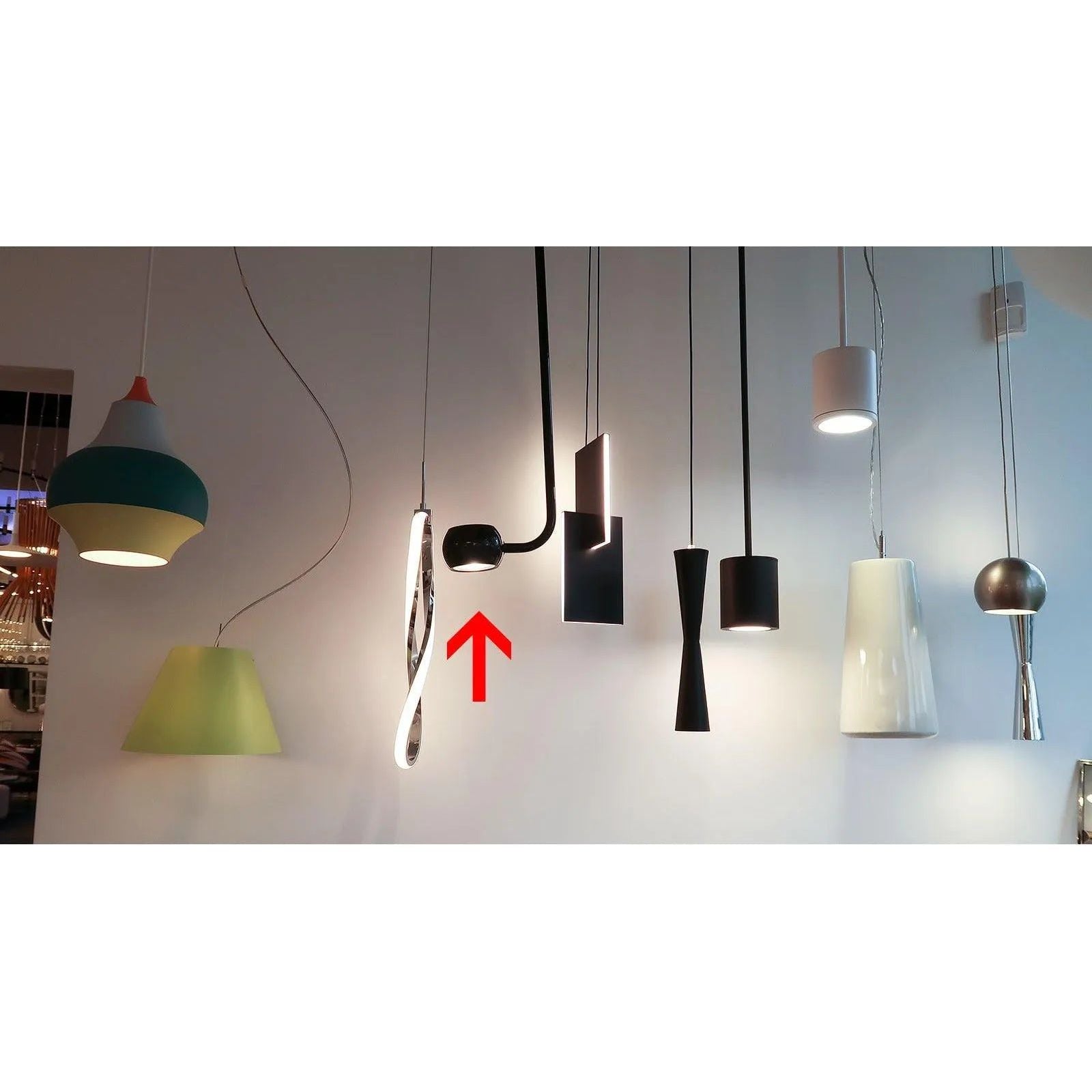 Montreal Lighting & Hardware - Flux Single Pendant by Kuzco Lighting | OPEN BOX - PD46604-GBK-OB | Montreal Lighting & Hardware