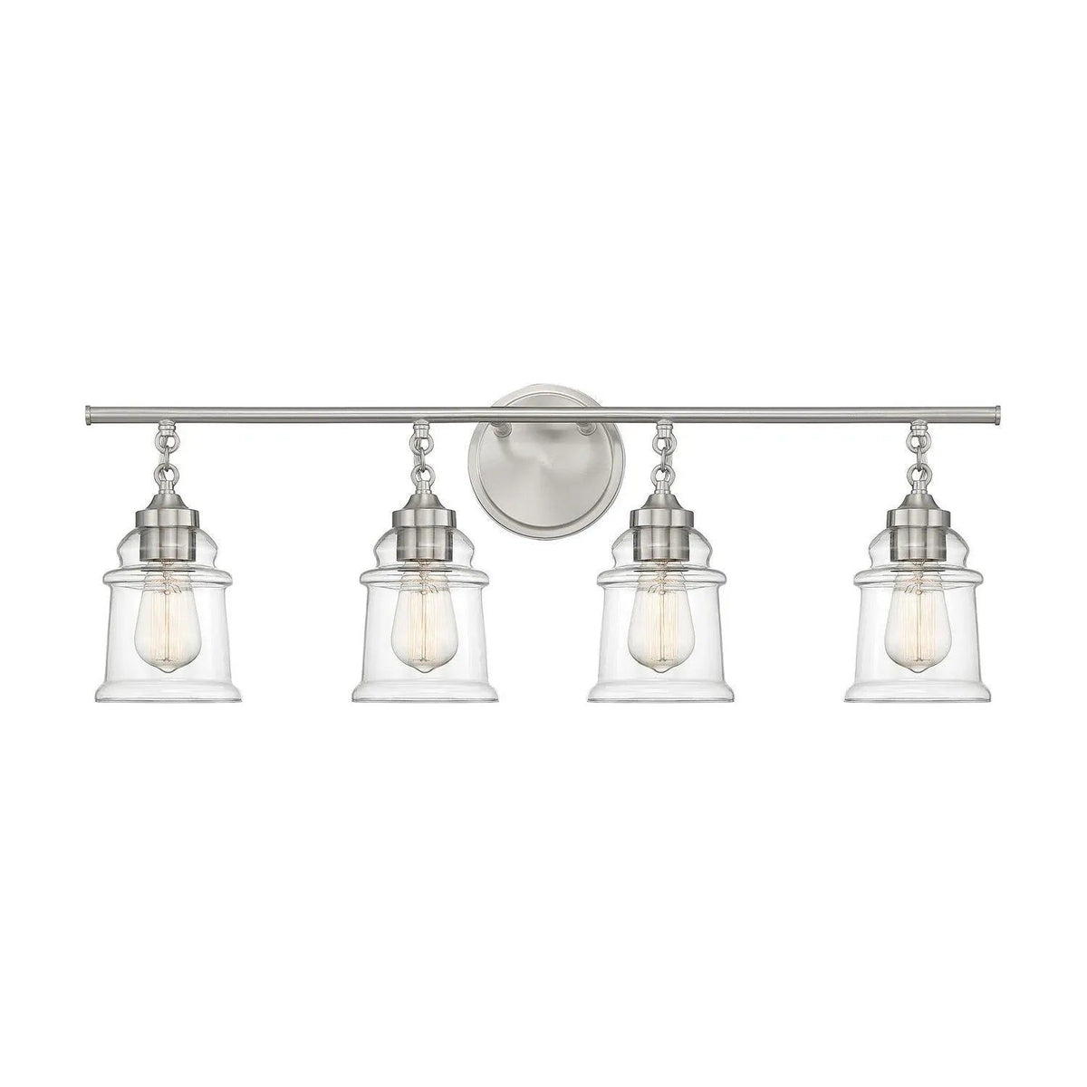 Montreal Lighting & Hardware - Fuller Bath Bar by Savoy House Exclusive - V6-L8-8055-4-SN | Montreal Lighting & Hardware