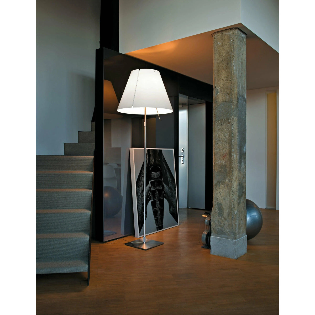 Montreal Lighting & Hardware - Grande Costanza Floor by Luceplan | OPEN BOX - 1D13GTIH0520-OB | Montreal Lighting & Hardware