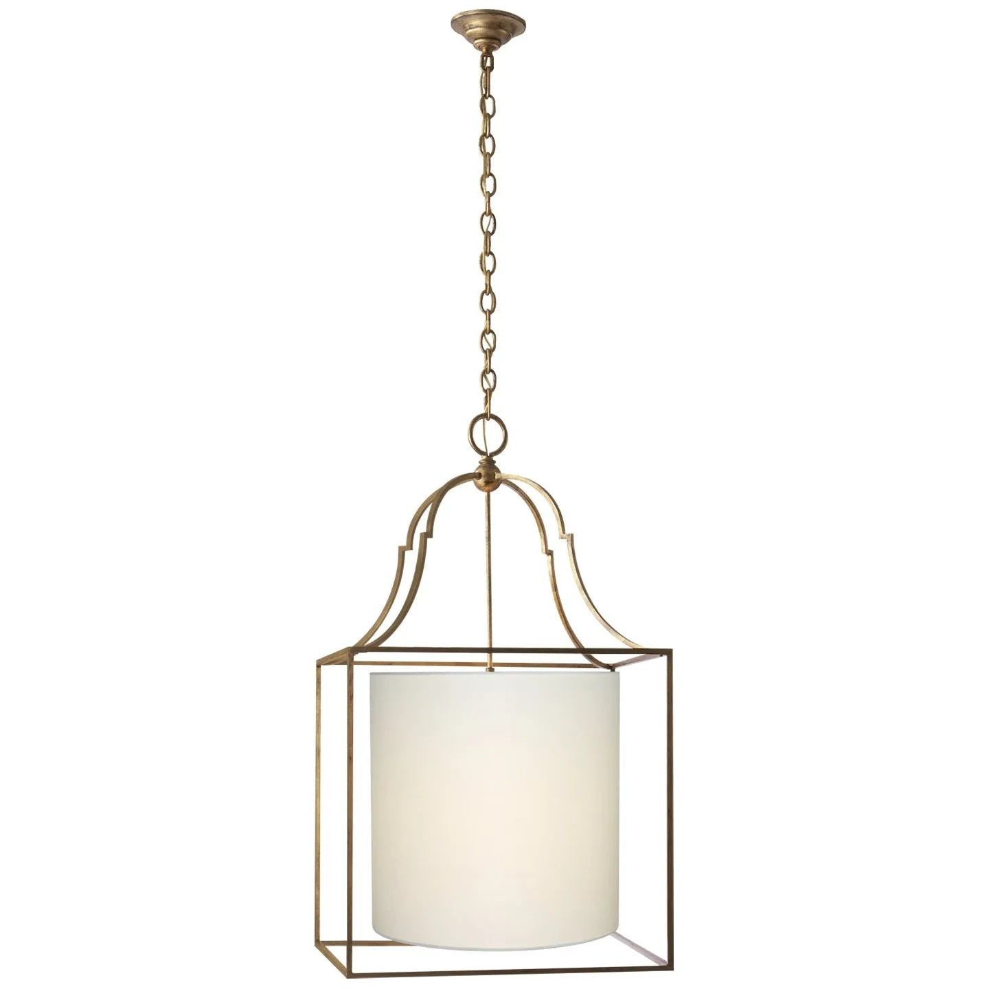 Montreal Lighting & Hardware - Gustavian Lantern by Visual Comfort Signature | QUICK SHIP - CHC 2167GI-L-OS | Montreal Lighting & Hardware