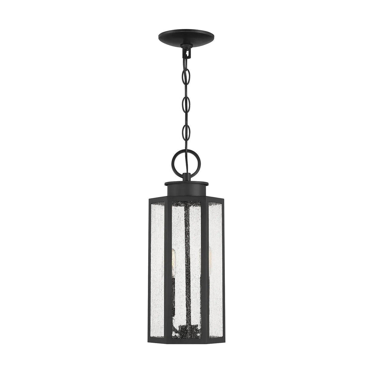 Montreal Lighting & Hardware - Hawthorne Outdoor Hanging Lantern by Savoy House Exclusive - V6-L5-5103-BK | Montreal Lighting & Hardware