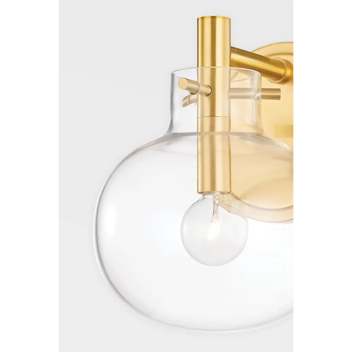 Montreal Lighting & Hardware - Hempstead Wall Sconce by Hudson Valley Lighting | OPEN BOX - 3900-AGB-OB | Montreal Lighting & Hardware