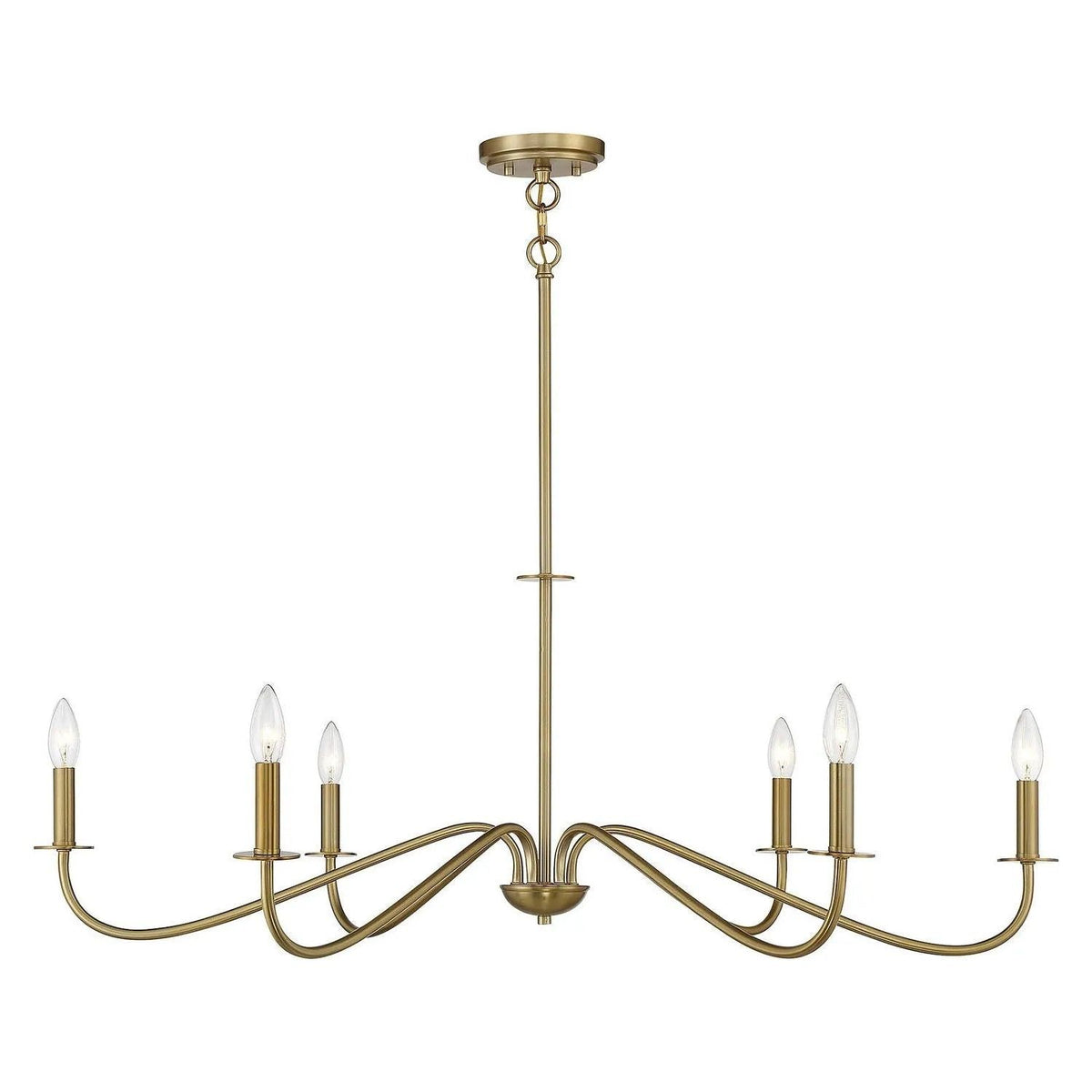 Montreal Lighting & Hardware - Jasmine Chandelier by Savoy House Exclusive - V6-L1-2220-6-322 | Montreal Lighting & Hardware