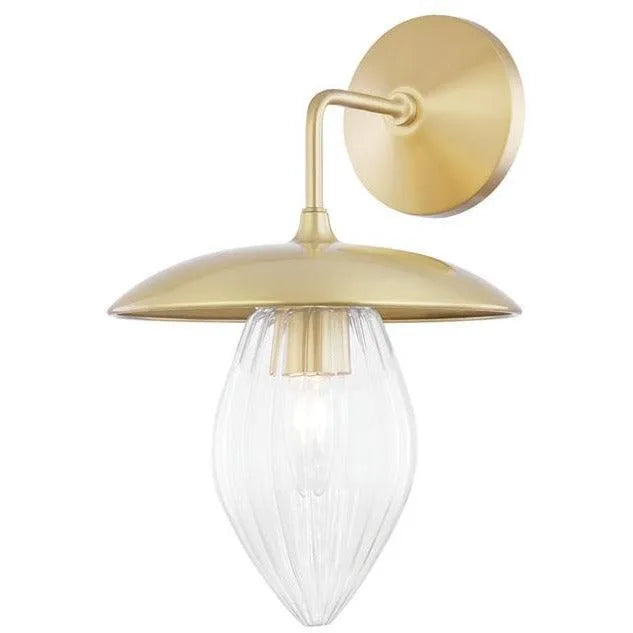 Montreal Lighting & Hardware - Lana Wall Sconce by Mitzi - H365101-AGB | Montreal Lighting & Hardware