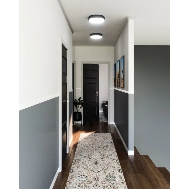 Montreal Lighting & Hardware - Laval LED Flush Mount by Alora | QUICK SHIP - FM503509AG-OS | Montreal Lighting & Hardware