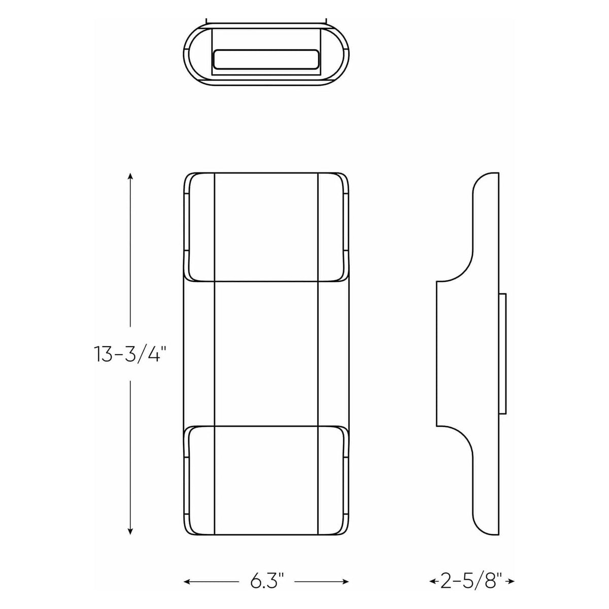 Montreal Lighting & Hardware - LEDWALL-E Open Linear LED Wall Light by DALS Lighting - LEDWALL-E-SG | Montreal Lighting & Hardware