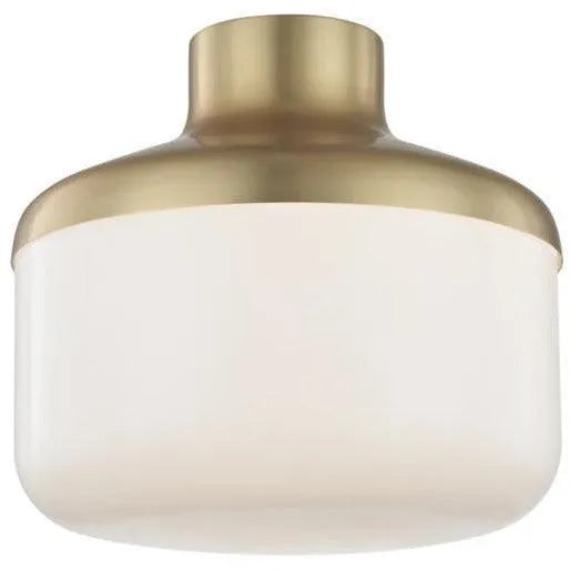 Montreal Lighting & Hardware - Livvy Flush Mount by Mitzi - H144501L-AGB | Montreal Lighting & Hardware