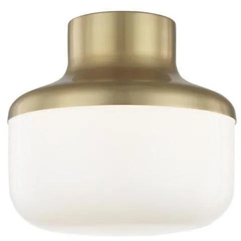 Montreal Lighting & Hardware - Livvy Flush Mount by Mitzi - H144501S-AGB | Montreal Lighting & Hardware