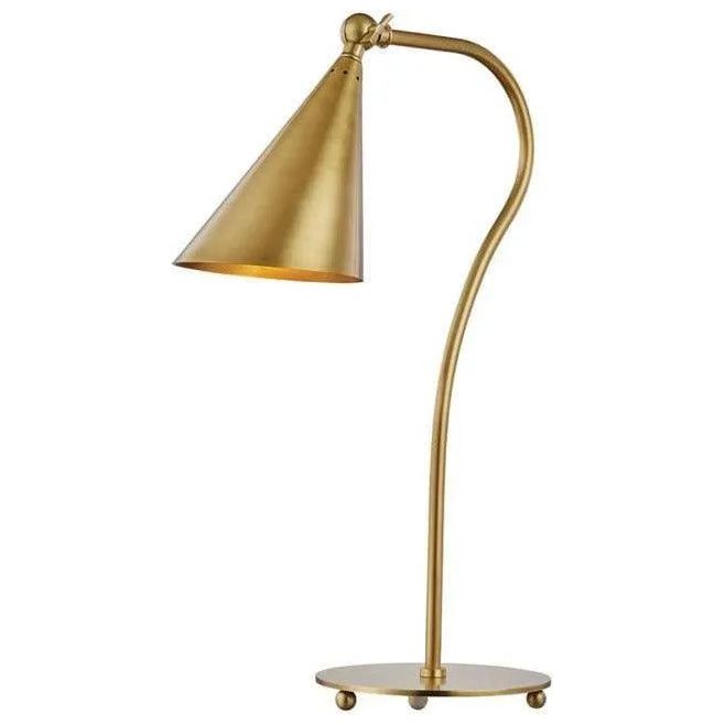 Montreal Lighting & Hardware - Lupe Table Lamp by Mitzi | OPEN BOX - HL285201-AGB-OB | Montreal Lighting & Hardware