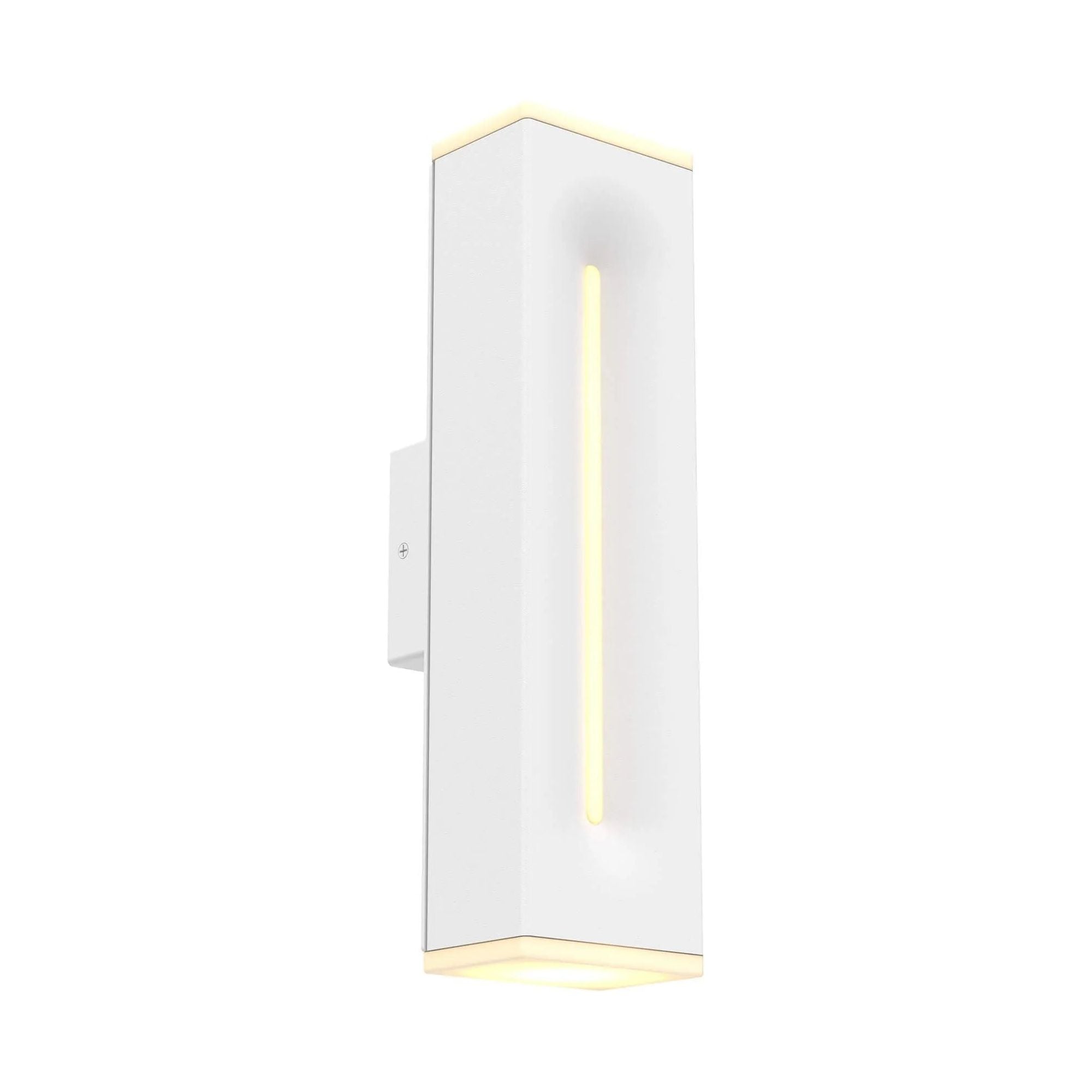 Montreal Lighting & Hardware - LWJ Rectangular CCT Dual Wall Light by DALS Lighting - LWJ16-CC-WH | Montreal Lighting & Hardware