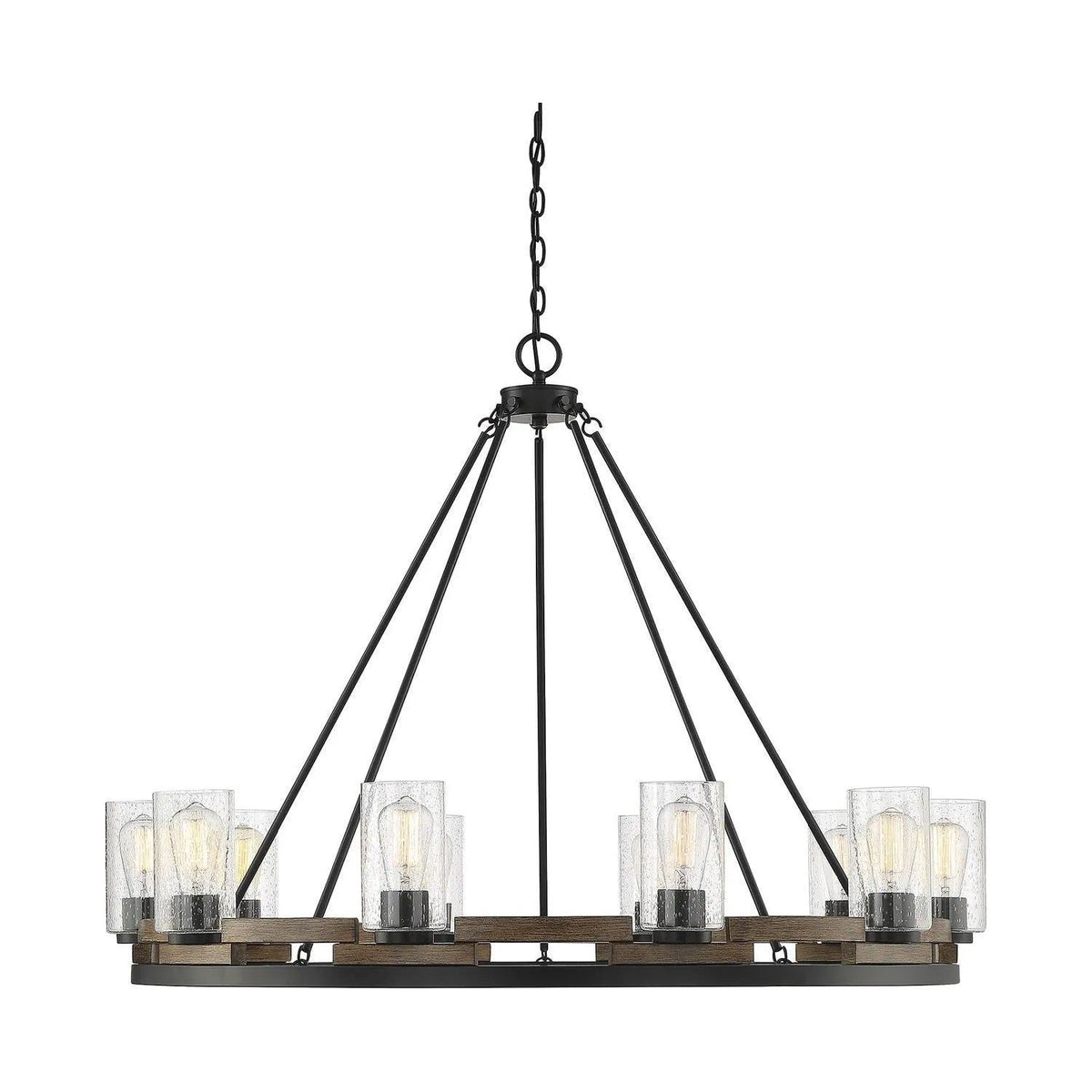 Montreal Lighting & Hardware - Lynwood Chandelier by Savoy House Exclusive - V6-L1-7602-10-185 | Montreal Lighting & Hardware