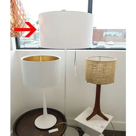 Montreal Lighting & Hardware - Maine Floor Lamp by Dainolite | OPEN BOX - MM221F-WH-790-OB | Montreal Lighting & Hardware