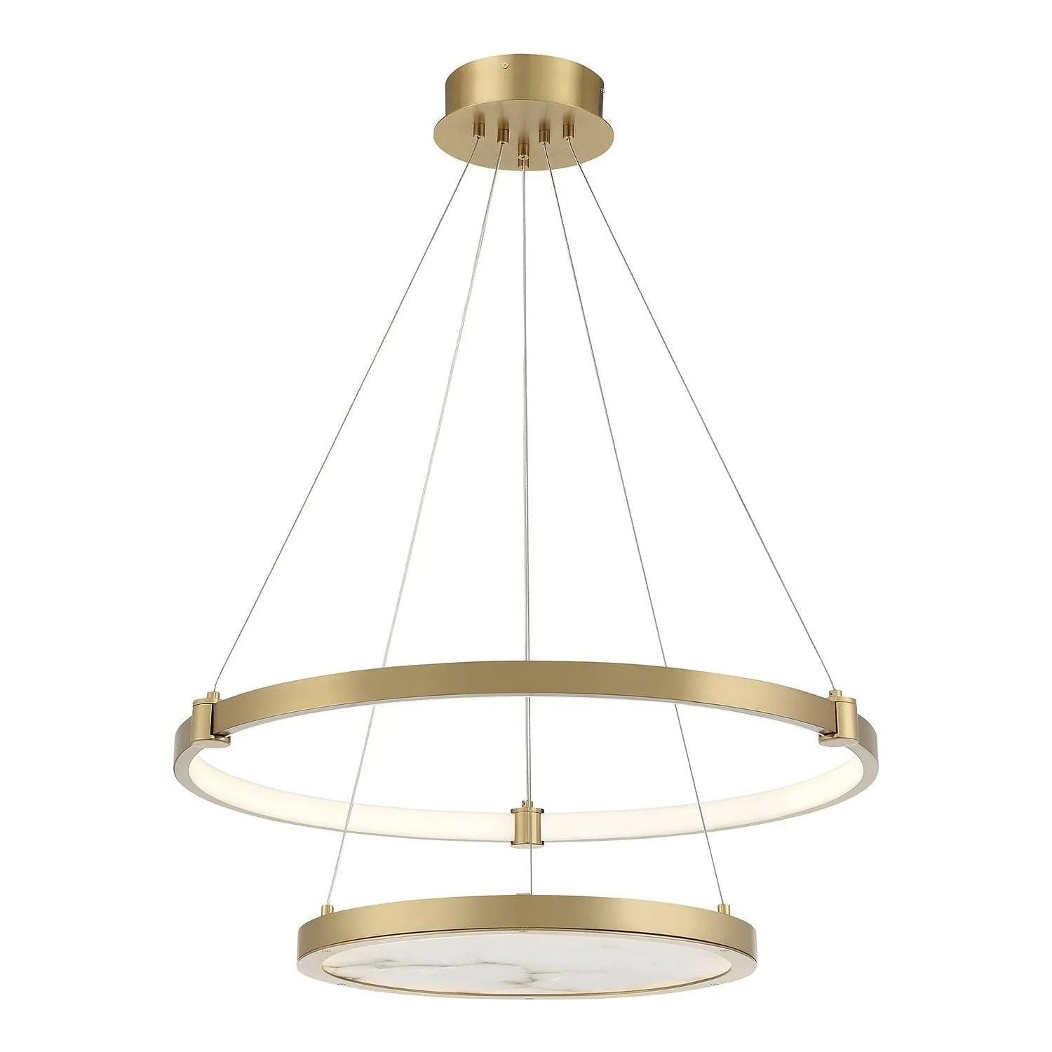 Montreal Lighting & Hardware - Mayer LED Chandelier by Savoy House Exclusive - V6-L7-7120-50-322 | Montreal Lighting & Hardware