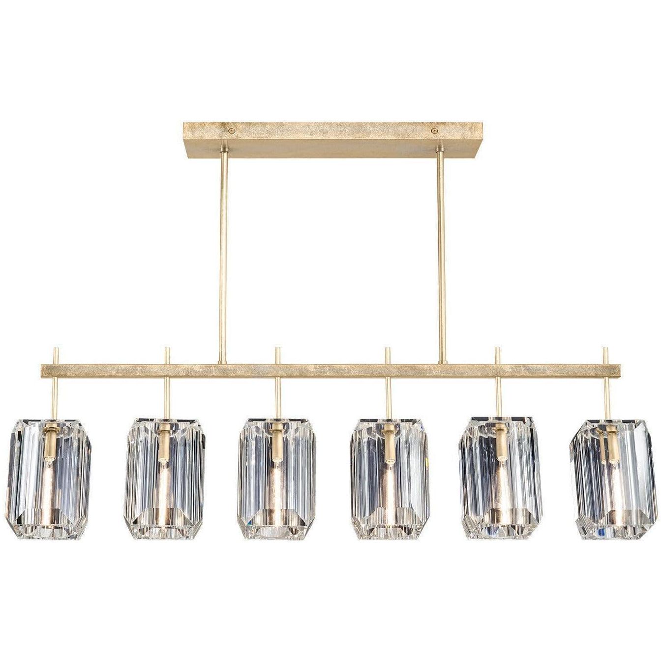 Montreal Lighting & Hardware - Monceau 46-Inch Six Light Chandelier by Fine Art Handcrafted Lighting | OPEN BOX - 875240-2ST-OB | Montreal Lighting & Hardware