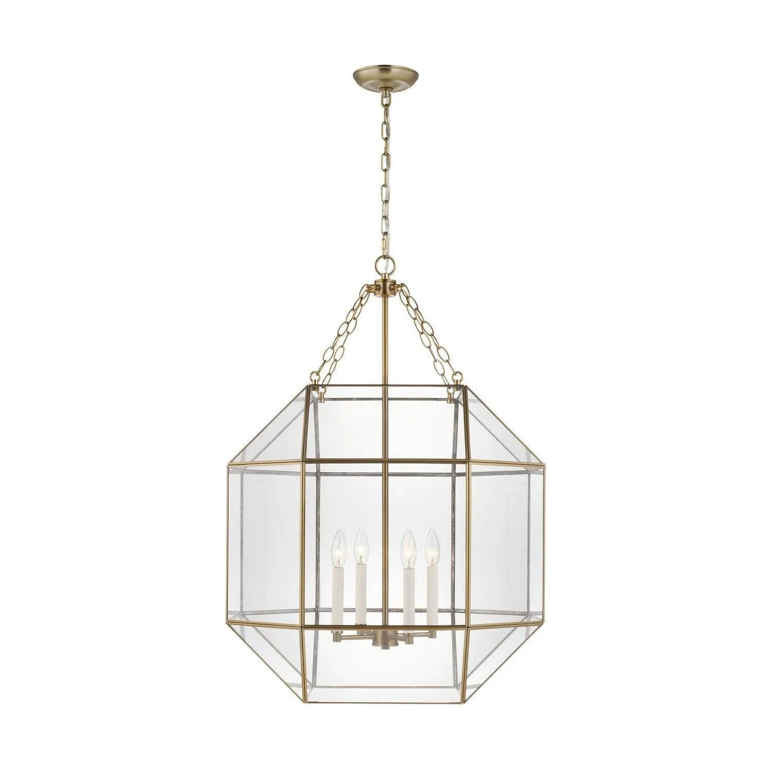 Montreal Lighting & Hardware - Morrison Clear Lantern by Generation Lighting | OPEN BOX - 5179403-848-OB | Montreal Lighting & Hardware