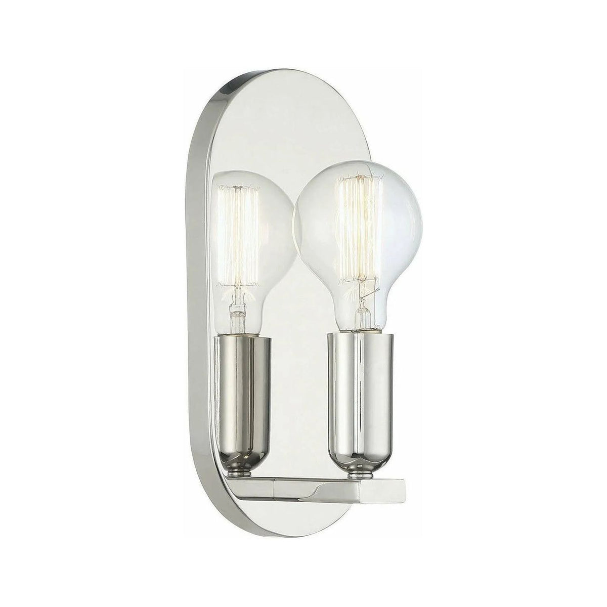 Montreal Lighting & Hardware - One Light Wall Sconce by Meridian Lite Trends | QUICK SHIP - M90059PN-OS | Montreal Lighting & Hardware