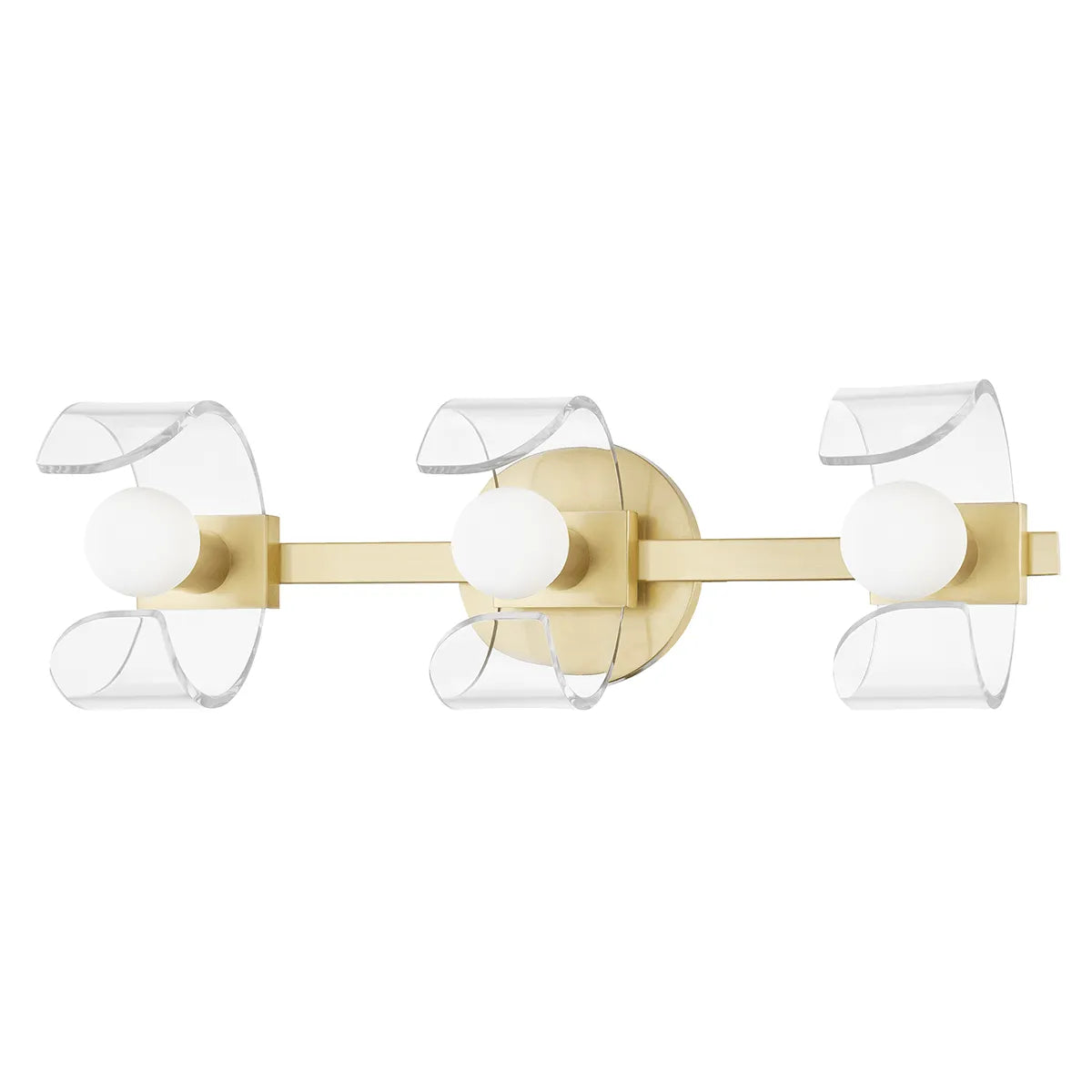 Montreal Lighting & Hardware - Ora Bath Bracket by Mitzi - H424303-AGB | Montreal Lighting & Hardware