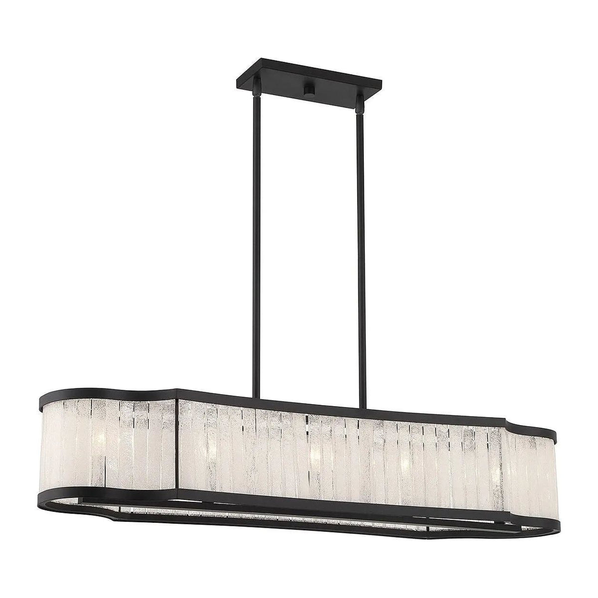 Montreal Lighting & Hardware - Parkside Linear Chandelier by Savoy House Exclusive - V6-L1-2902-5-89 | Montreal Lighting & Hardware