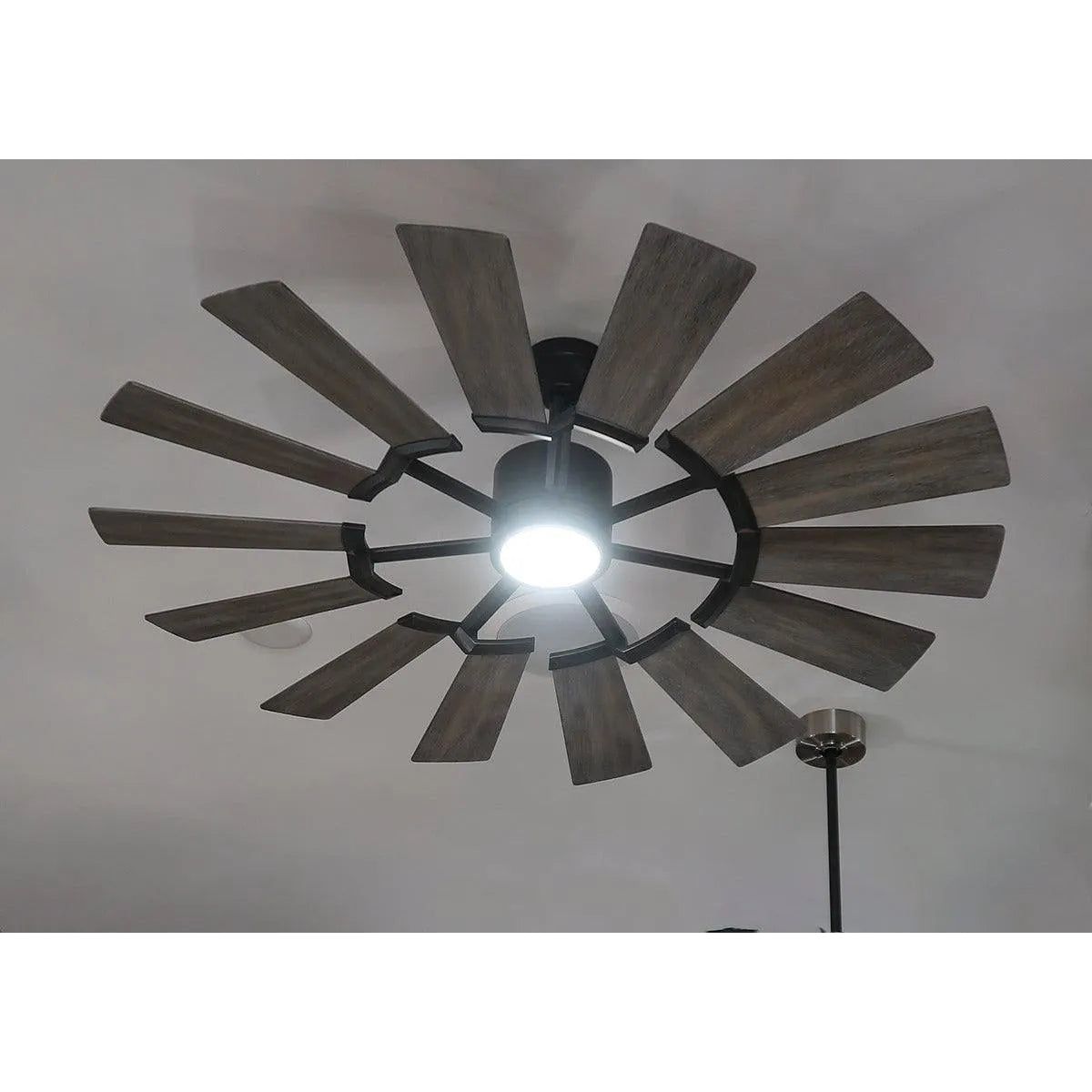 Montreal Lighting & Hardware - Prairie Ceiling Fan by Visual Comfort Fans | Open Box - 14PRR52AGPD-OB | Montreal Lighting & Hardware